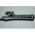 ABS Plastic Gold Nameplate / Emblem /Logo Badge